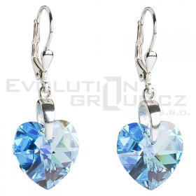 Ohrringe mit Swarovski Elements 31012.4 aqua ab