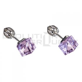 Ohrringe mit Swarovski Elements 31030.3 violet