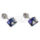 Ohrringe mit Swarovski Elements 31030.5 bermuda blue