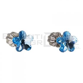 Ohrringe mit Swarovski Elements 31080.3 aqua