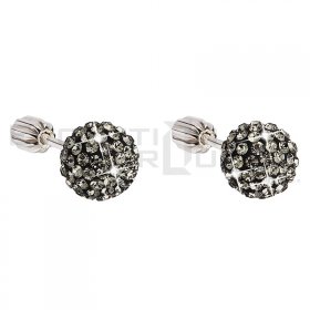 Ohrringe mit Swarovski Elements 31111.3 black diamond