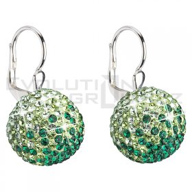 Ohrringe mit Swarovski Elements 31115.3 emerald