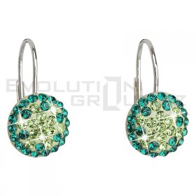 Ohrringe mit Swarovski Elements 31118.3 emerald