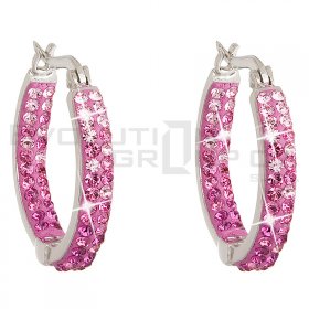 Ohrringe mit Swarovski Elements 31121.3 rose