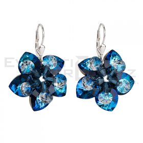 Ohrringe mit Swarovski Elements 31130.4 bermuda blue