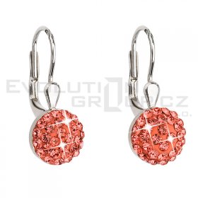 Ohrringe mit Swarovski Elements 31135.3 padparadscha