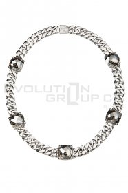 Halsband Swarovski ELEMENTS 32802.5 silver shade