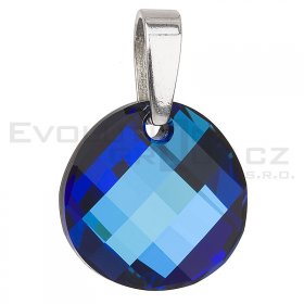 Anhänger mit Swarovski Elements 34024.5 bermuda blue