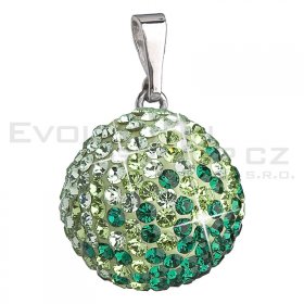 Anhnger mit Swarovski Elements 34081.3 emerald