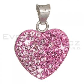 Anhnger mit Swarovski Elements 34094.3 rose