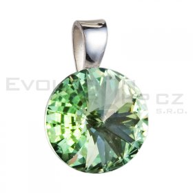 Anhnger mit Swarovski Elements 34112.3 chrysolite