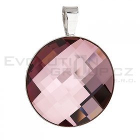 Anhnger mit Swarovski Elements 34145.3 antik pink