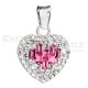 Anhnger  mit Swarovski Elements 34156.3 rose