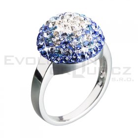 Ring mit Swarovski Elements 35013.3 aqua