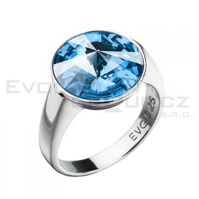 Ring mit Swarovski Elements 35018.3 aqua