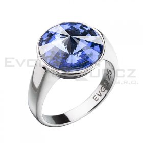 Ring mit Swarovski Elements 35018.3 light sapphire
