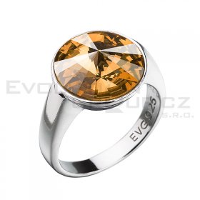 Ring mit Swarovski Elements 35018.3 lt. colorado topaz