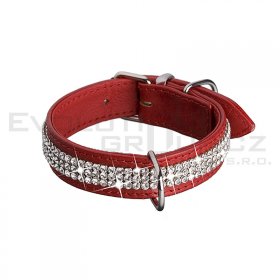 Ps obojek se Swarovski ELEMENTS 37001.1 erven