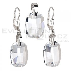 Souprava se Swarovski Elements 39088.1 kristall