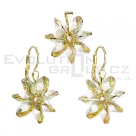 Souprava se Swarovski Elements 39092.6 luminous green