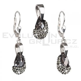 Souprava se Swarovski Elements 39096.5 silver night